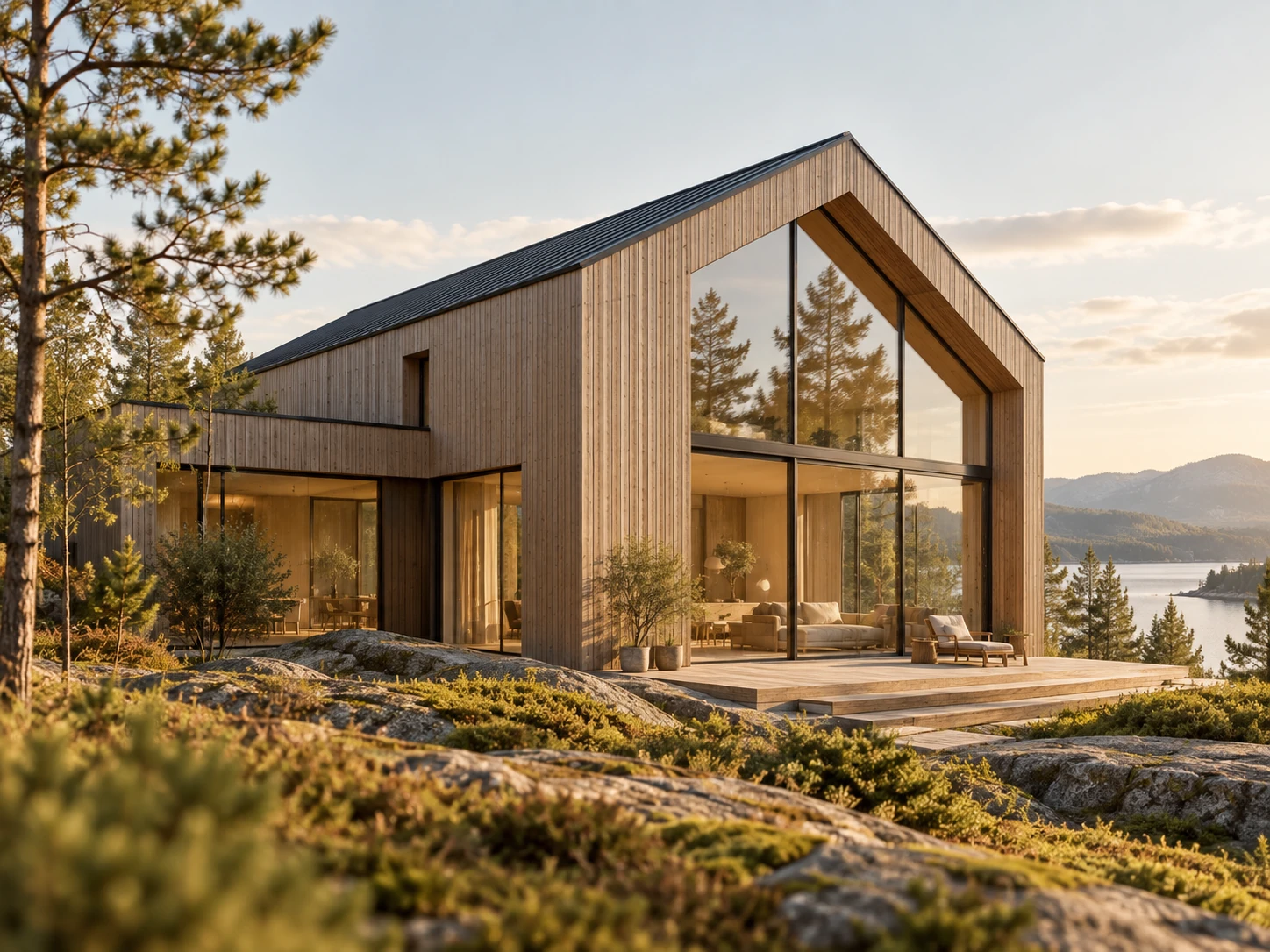 Nyt hus i træ