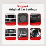 Wireless Carplay Multimedia Display Screen Android Auto Radio For BMW 1 2 3 4 Series F20 F21 F22 F30 F31 F32 F33 F34 F36 M4 F82 - Imagine 6