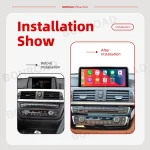 Wireless Carplay Multimedia Display Screen Android Auto Radio For BMW 1 2 3 4 Series F20 F21 F22 F30 F31 F32 F33 F34 F36 M4 F82 - Imagine 5