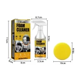 Rayhong 60ml Car Interior Foam Cleaner Rust Cleaning Remove Oil Stains Auto Wash Decontamination Car Leather Foam Clean Spray - Imagine 6