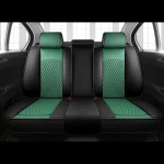 Car Seat Covers Full Set Front Split Rear Bench For Car Universal Cloth SUV Sedan Van Automotive Interior Covers - Imagine 4