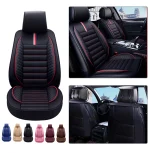Car Seat Covers Full Set Front Split Rear Bench For Car Universal Cloth SUV Sedan Van Automotive Interior Covers