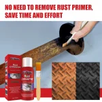 Car Anti-Rust Rust Remover With Brush Chassis Rust Converter Repair Metal Surfaces Maintenance Polishing Clean Protect Iron - Imagine 3