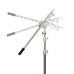 SH 2.9m Light Stand With Stainless Steel Kit Cross Arm With Weight Bag Photo Studio Accessories Extension Telescopic Rod 2.49M - Imagine 6