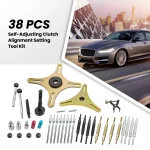 38x Car Clutch Alignment Setting Tools Set for VW BMW Mercedes Engine Alignment Adjustable Tool Kit - Imagine 5