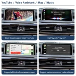 Road Top Wireless CarPlay Android Auto for BMW NBT EVO X5 F15 X6 F16 2014-2020 X1 F48 2016-2020 with Car Play Functions Airplay - Imagine 4