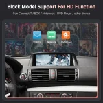 Wireless CarPlay For BMW CIC System 1 Series E81 E82 E87 E88 2008-2012 with Android Auto Mirror Link AirPlay Car Play navigation - Imagine 4