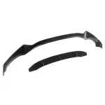 Carbon Look Front Bumper Splitter Lip Spoiler Diffuser Guard Body Kit Tuning MP Style Car For BMW X3 G01 2018 2019 2020 2021 - Imagine 6