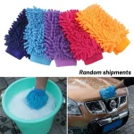 Car Wash Gloves - Cleaning Mitt for Auto Washing & Dust Removal - Imagine 3