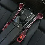 Car Seat Gap Filler Organizer- Upgrade Car Side Seat Gap Filler With Cup Holder And Phone Holder- Car Seat Gap Organizer 2 Pack