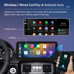 Linux Touch Screen for Mercedes Benz G Class W463 2013-2018 GPS With Wireless Carplay Android Auto Airplay Mirroring Car Radio - Imagine 4