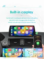 10.25"Carplay Android 13 Auto Car radio For BMW 1 Series E81 E82 E87 E88 09-16 Autoradio multimedia 2DIN car intelligent systems - Imagine 5