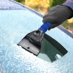 Podofo Car Ice Scraper Snow Shovel Windshield Auto Defrosting Car Winter Snow Removal Cleaning Tool Car Accessories - Imagine 2