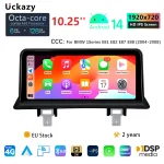 10.25”Carplay Android 14 Car Audio Multimedia For BMW 1 Series 120i E81 E82 E87 E88 CCC CIC Radio Screen Head unit Stereo Navi