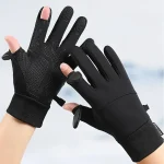 Autumn Winter Warm Windproof Waterproof Touch Screen Gloves for Men And Women Outdoor Fishing Running Cycling Skiing Cold Gloves