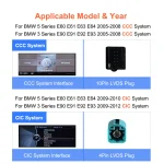 Bonroad 8.8 "Qualcomm 8G + 128G CarPlay Android Car Multimedia Stereo For BMW 3 Series E90 E91 5 Series E60 E61 CCC CIC - Imagine 2