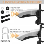 HWHONGRV seat armrest adjustable wear-resistant armrest accessories, suitable for car truck RV pickup seat armrests - Imagine 4