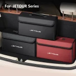 Car Trunk Storage Box Organizer Foldable Stowing Tidying Bag For Jetour ST T2 T3 X70 X70SM X95 DASHING Traveler 2023 2024 2025