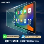 AWESAFE V3 Plus 2K Android 13 Wireless CarPlay Android Auto for GOLF 6 2008 2009 2010 2011 2012 2013 2014-2016 7870 Car Radio - Imagine 5