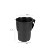 Multifunctional Storage Box Auto Interior Accessories Car Water Cup Holder Mobile Phone Beverage Holder Trash Can - Imagine 6