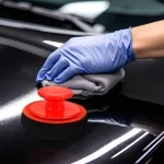 1PCs foam car wax applicator pad hand polisher car wax sealing glaze car beauty wax mall sponge polisher accessories - Imagine 5