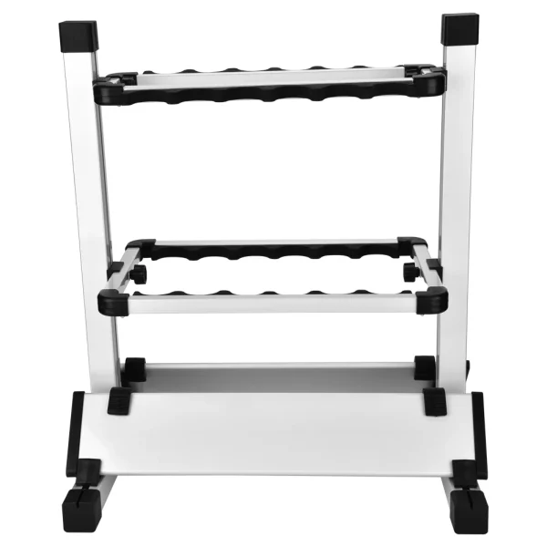 Fishing Pole Rack Fishing Rods Stand Fishing Rod Holder Lightweight Fishing Rod Pole Holder Stand Organizer Rack For 12 Rods
