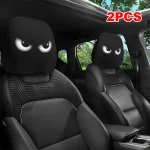 Halloween Face Printed Car Pillowcase Soft Comfortable Decorative Washable Polyester Fabric Cushion Cover Auto Seat Headrest