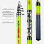 Carbon Fiber Spinning Fishing Rod Telescopic Mini Pole 3M 2.7M 2.4M 2.1M 1.8M 1.5M Fish Gear Tackle High Quality Tool bag