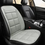Heated Car Seat Cover 12V/24V Winter Seat Cushion Seat Pad Car Seat Protector Cover Heating Pad for Cars Trucks SUV - Imagine 2