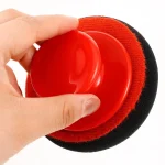1PCs foam car wax applicator pad hand polisher car wax sealing glaze car beauty wax mall sponge polisher accessories - Imagine 2