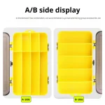 Portable Double-sided Lure Box Multi-function Fishing Tackle Tray Waterproof Artificial Hard Bait Fishing Tackle Box - Imagine 6