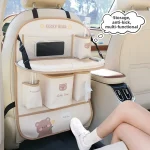 Multi-functional anti-dirt and wear-resistant protective pad for cars, car seat back and dining table storage bag - Imagine 4
