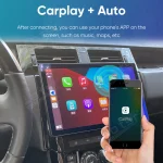 8+256GB CarPlay 13.3" Android 13 Car Multimedia radio Player GPS Navigation for Range Rover Sport L320 2005-2009 AutoRadio Unit - Imagine 3