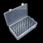 42 Spool Sewing Thread Organizer Box, Transparent Embroidery Sewing Storage Case, Portable Large Capacity Needle Thread Holder - Imagine 6