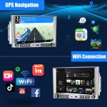 ESSGOO 8" 64G Android 14 CarPlay Car Stereo Radio For Porsche 911 Cayman Boxster 987 05-08 GPS NAVI WIFI AI Voice FM BT RDS SWC - Imagine 4