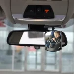 Car Rearview Mirror Children Car Back Seat Baby Mirror 360 Degree Adjustable Automotor Kids Monitor Safety Car Blind Spot Mirror - Imagine 5