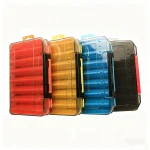 Fishing Tackle Boxes Double Layer Bait Container Portable Organizer Boxes Compartments Fishing Accessories Plastic Case - Imagine 2