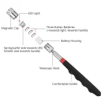 Extendable Pickup Rod Stick，Magnetic Picker Mini Portable Telescopic Magnetic Magnet Pen For Picking Up Screws Nut Bolt - Imagine 4