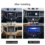 12.3" QLED Android 13 Car DVD Player Navigation GPS Carplay Radio 8+256Gb Bluetooth Wifi autoradio For Porsche Macan 2011-2017 - Imagine 2