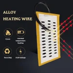 Universal Built-In Car Seat Heater Kit 12V Alloy Wire Heating Pads High/Low Temperature Heated Winter Warmer Covers