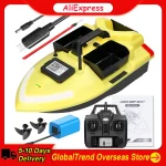 12000mAh V020 GPS Fishing Bait Boat 500m Remote Control Bait Boat Dual Motor Fish Finder 2KG Loading Support Automatic Cruise