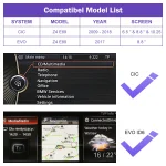 Road Top Wireless CarPlay for BMW Z4 E89 2009-2018, with Android Auto Mirror Link AirPlay Camera View USB Car Play Function - Imagine 2