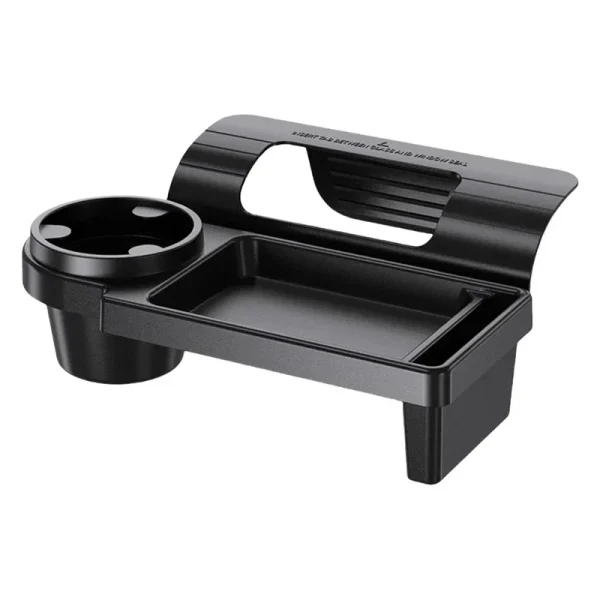 Multi-Functional Car Organizer Box Hanging Storage Rack with Cup Holder Vehicle Interior Accessories Side Door & Window Pockets
