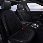 2PCS Winter Car Heated Seats 12V Driver Seat Cover Electric Heated Car Seat Heating Cushion Covers Heating Pads Set Cushions - Imagine 5