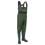 Fishing Waders Pants With Boots Overalls Kit for Men Women Outdoor Raft Hunting Durable Waterproof Breathable Chest-Lenght Wader - Imagine 2