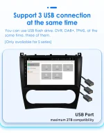 Hizpo 2Din Android Car Radio For Mercedes Benz CLC W203 C-Class C180 C200 CLK200 CLK W209 Wireless Carplay GPS Navigation 9” 4G - Imagine 5