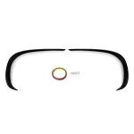 Car Front Bumper Side Air Vent Trim for Mercedes Benz C-Class W206 2021-2024 C200 C260 C300 Side Splitter Air Vent Grille - Imagine 3