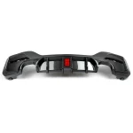 Rear Lip Diffuser Spoiler for BMW 1 Series M Sport F20 F21 M135i M140i 2015-2018 Bumper with Brake Light Gloss Black Accessories - Imagine 3