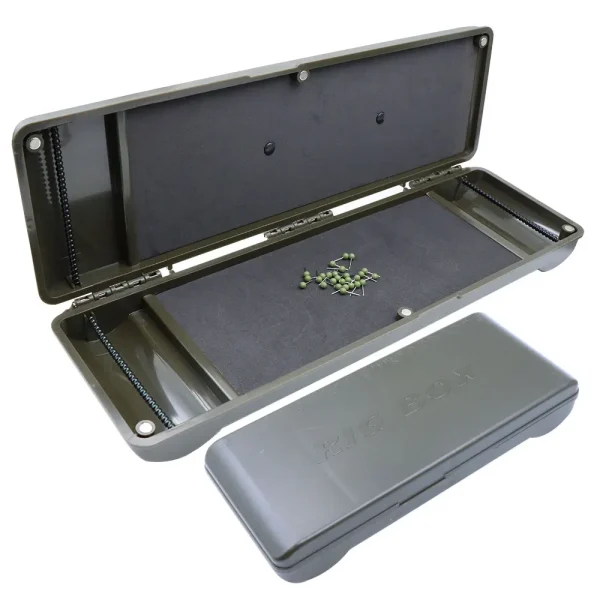 Carp Fishing Tackle Storage Box Fishing Hair Rig Tackle Box For Method Feeder Carp Accessories Storage Fish Equipment Tool