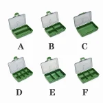 Compartments Fishing Tackle Boxes Bait Outdoor Lure Hook Accessories Box Storage Multi Functional Organization Boxes - Imagine 2